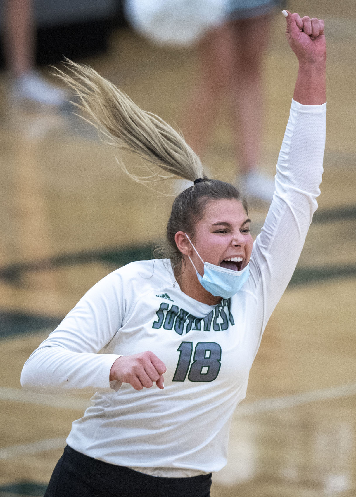 A-6 district volleyball, 10/28